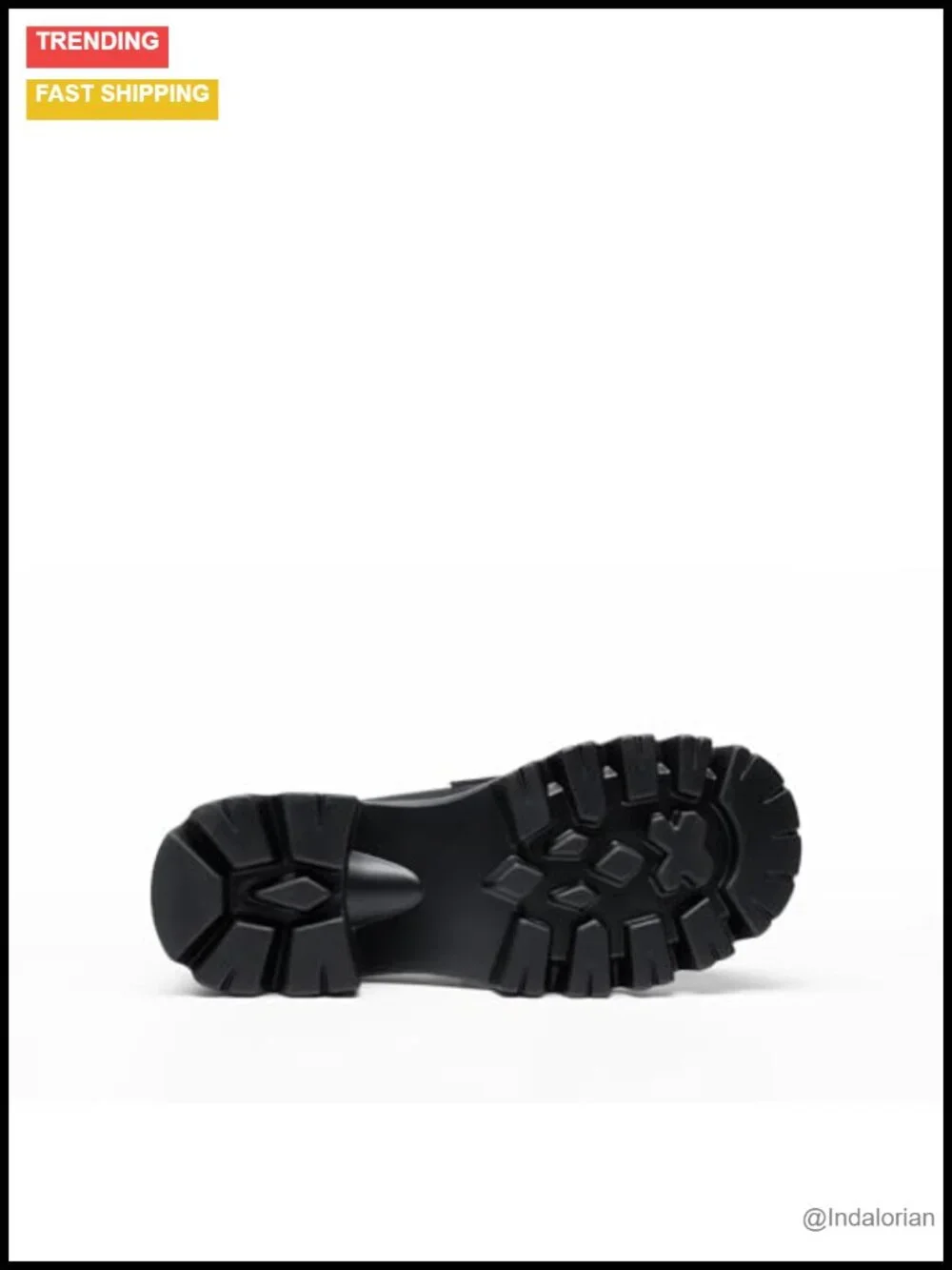 Chunky Platform Loafers for Women, Y2K Slip-On Shoes with Memory Foam Insole,